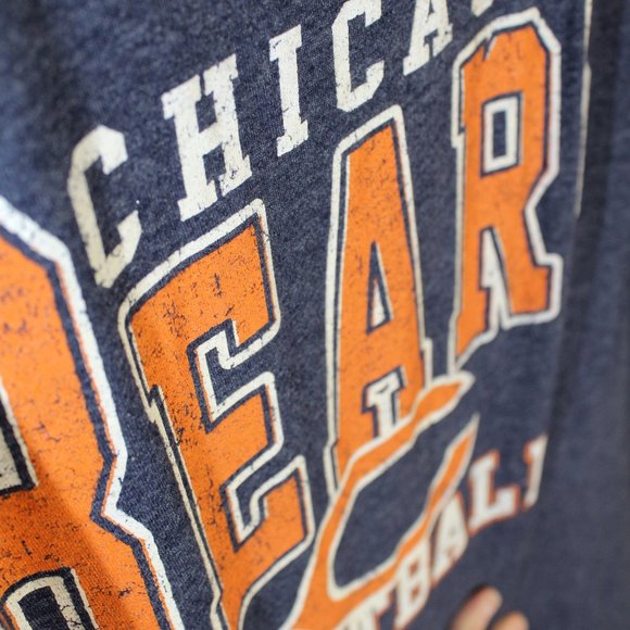 NFL Chicago Bears Football Grey XL Teeshirt - Picture 2 of 4